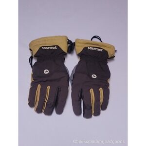 Marmot Goretex Goatskin Leather Work Gloves Insulated Mens Large